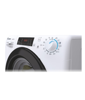 Candy Washing Machine with Dryer | CSHW4645TWB3/1-S | Energy efficiency class C/E | Front loading | Washing capacity 6 kg | 140