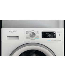 Whirlpool Washing machine with Dryer | FFWDB 964369 SV EE | Energy efficiency class A/D | Front loading | Washing capacity 9 kg