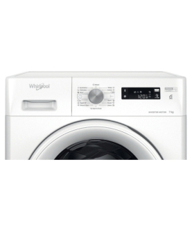 Whirlpool Washing machine | FFS 7469 W EE | Energy efficiency class A | Front loading | Washing capacity 7 kg | 1400 RPM | Dept