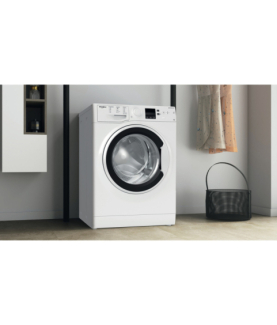 Whirlpool Washing machine | WRBSS 6249 W EU | Energy efficiency class C | Front loading | Washing capacity 6 kg | 1200 RPM | De