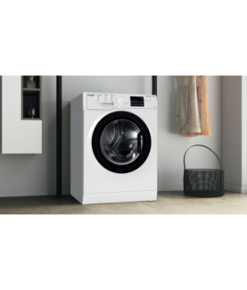 Whirlpool Washing machine | WRSB 7259 WB EU | Energy efficiency class B | Front loading | Washing capacity 7 kg | 1200 RPM | De