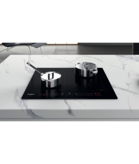 Whirlpool Hob | WL S1360 NE | Induction | Number of burners/cooking zones 4 | Electronic | Timer | Black