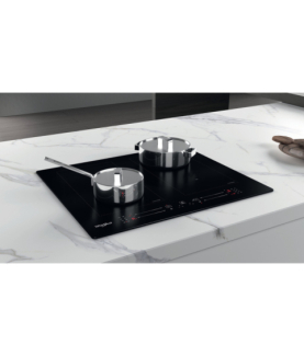 Whirlpool Hob | WL S1360 NE | Induction | Number of burners/cooking zones 4 | Electronic | Timer | Black