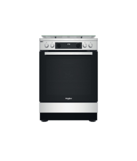 Whirlpool Cooker | WS68G8CHX/E/1 | Hob type Gas | Oven type Electric | Stainless Steel | Width 60 cm | Digital | Depth 60 cm | 