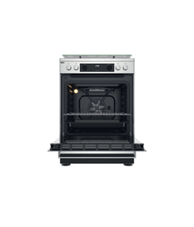 Whirlpool Cooker | WS68G8CHX/E/1 | Hob type Gas | Oven type Electric | Stainless Steel | Width 60 cm | Digital | Depth 60 cm | 