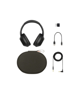 Sony Headphones | WH-1000XM4 | Bluetooth | Over-ear | Noise canceling | Noise reduction | Wireless | Black