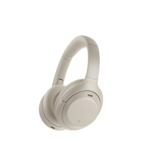 Sony Headphones | WH-1000XM4 | Bluetooth | Over-ear | Noise canceling | Noise reduction | Wireless | Silver