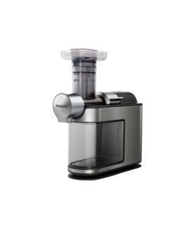 Philips HR1949/20 | Type Slow Juicer | Grey | 200 W | Extra large fruit input | Number of speeds 1 | 300 RPM