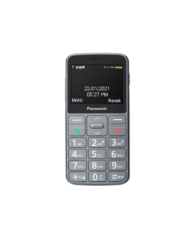 Panasonic | KX-TU160 | Easy Use Mobile Phone | Grey | 2.4 " | TFT-LCD | Bluetooth | USB version USB-C | Built-in camera | Main 