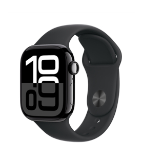 Apple Watch Series 10 | Smart watch | GPS (satellite) | Always-On Retina | Waterproof | Jet Black