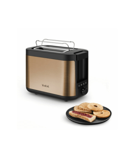 TEFAL Toaster | TT430G10 Coppertinto | Number of slots 2 | Housing material Stainless steel | Gold