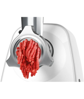 Bosch Meat mincer | MFW2515W | White | 1500 W | Number of speeds 1 | Throughput (kg/min) 1.7