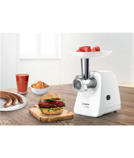 Bosch Meat mincer | MFW2515W | White | 1500 W | Number of speeds 1 | Throughput (kg/min) 1.7