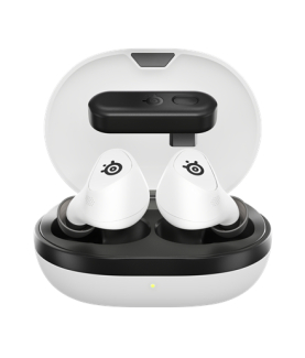 SteelSeries | Wireless Gaming Earbuds | Arctis GameBuds | Bluetooth | In-Ear | Microphone | Wireless | White