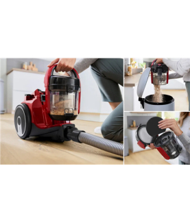 Bosch | Vacuum Cleaner | BGC05AAA2 Serie 2 | Bagless | Power 700 W | Dust capacity 1.5 L | Red