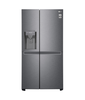 LG Refrigerator | GSLV31DSXE | Energy efficiency class E | Free standing | Side by side | Height 179 cm | Fridge net capacity 4