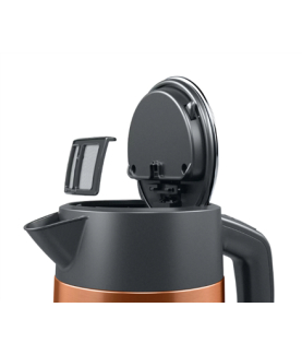 Bosch | Kettle | TWK4P439 | Electric | 2400 W | 1.7 L | Stainless steel | 360 rotational base | Copper