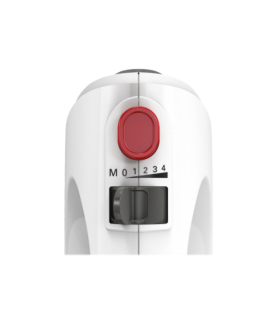 Bosch | Hand Mixer | MFQ22100 CleverMixx | Hand Mixer | 375 W | Number of speeds 4 | Turbo mode | White/Dark Grey