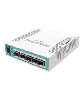 MikroTik | Cloud Router Switch | CRS106-1C-5S | Web Management | Desktop | SFP ports quantity 5 | 12 month(s) | 12 month(s)