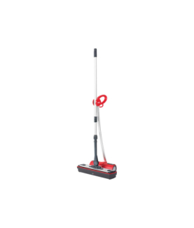 Moppy with sanitising base | Cordless operating | Washing function | Red