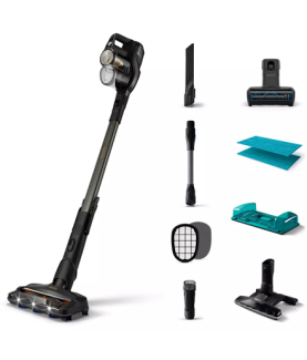 Philips | Vacuum cleaner | XC8349/01 Aqua Plus | Cordless operating | Handstick | - W | 25 V | Operating time (max) 80 min | Bl