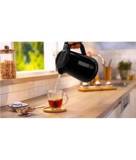 Bosch Kettle | TWK1M123 | Electric | 2400 W | 1.7 L | Plastic | 360 rotational base | Black