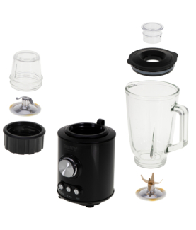 Camry Blender | CR 4088 | Tabletop | 1800 W | Jar material Glass | Jar capacity 1.5 L | Ice crushing | Piano Black