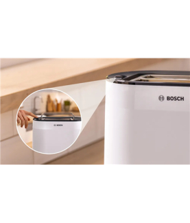 Bosch Compact Toaster | TAT2M121 MyMoment | Power 950 W | Number of slots 2 | Housing material Plastic | White