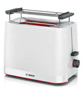 Bosch Compact Toaster | TAT3M121 MyMoment | Number of slots 2 | Housing material Plastic | White