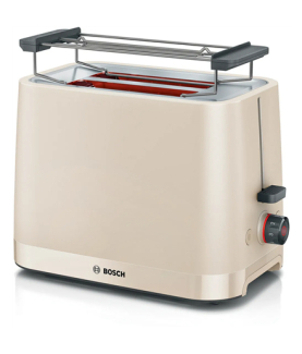 Bosch Compact Toaster | TAT3M127 MyMoment | Number of slots 2 | Housing material Plastic | Beige