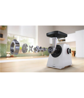 Bosch Meat Mincer | MFWS420W | White | 500 W | Number of speeds 2 | Throughput (kg/min) 2.5