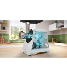 Bosch Meat Mincer | MFWS420W | White | 500 W | Number of speeds 2 | Throughput (kg/min) 2.5