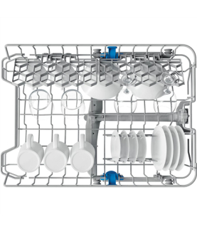 Dishwasher | DF9E 1B10 S | Free standing | Width 45 cm | Number of place settings 9 | Number of programs 6 | Energy efficiency 