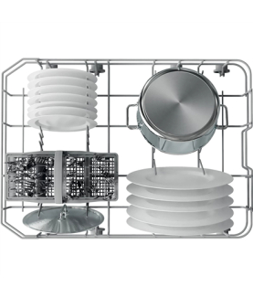 Dishwasher | DF9E 1B10 S | Free standing | Width 45 cm | Number of place settings 9 | Number of programs 6 | Energy efficiency 