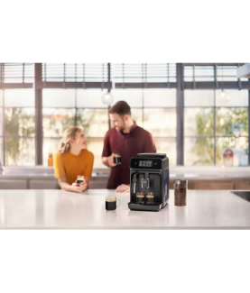 Philips | Coffee maker Series 1200 | EP1220/00 | Pump pressure 15 bar | Built-in milk frother | Fully automatic | 1500 W | Blac