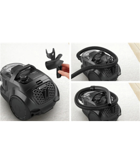 Bosch Vacuum Cleaner | BGC21X300 Serie 4 | Bagless | Power 550 W | Dust capacity 2 L | Black