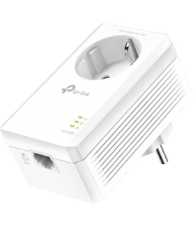 TP-LINK | AV1000 Gigabit Passthrough Powerline Adapter | TL-PA7017P | 1000 Mbit/s | Ethernet LAN (RJ-45) ports 1 | No Wi-Fi | E