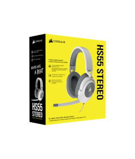 Corsair | Stereo Gaming Headset | HS55 | Wired | Over-Ear | Noise canceling