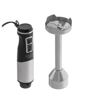 Adler | Hand Blender | AD 4628 | Hand Blender | 1900 W | Number of speeds 1 | Turbo mode | Ice crushing | Stainless Steel/Black