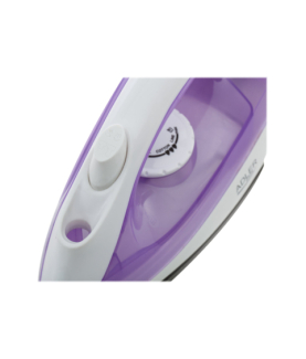 Iron | Adler | AD 5019 | With cord | 1600 W | Water tank capacity 100 ml | Continuous steam 10 g/min | Violet/White