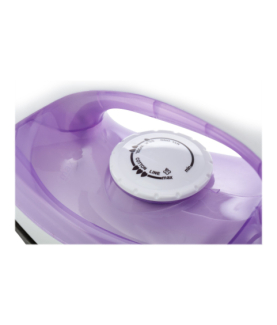 Iron | Adler | AD 5019 | With cord | 1600 W | Water tank capacity 100 ml | Continuous steam 10 g/min | Violet/White