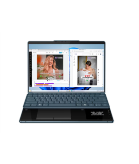 Lenovo Yoga Book 9 13IMU9 | Tidal Teal | 2x13.3 " | OLED | Touchscreen | 2.8K | 2880 x 1800 pixels | Glossy | Intel Core U7 | 1