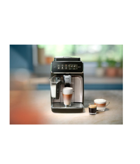 Philips Espresso Coffee Maker | EP3347/90 | Pump pressure 15 bar | Built-in milk frother | Automatic | 1500 W | Black