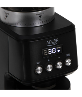 Adler Burr Coffee Grinder | AD 4300 | 180 W | Coffee beans capacity 300 g | Black