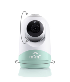 ETA | Baby Monitor | ETA530690000 MIMI | Flexible camera | White/Green