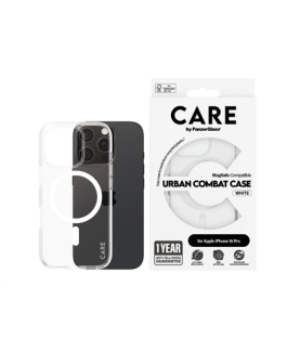 CARE Flagship Case | Back cover | Apple | iPhone 16 PRO | Recycled plastic | White | MagSafe