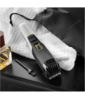 Remington B4 Style Series Beard Trimmer | MB4000 | Cordless | Number of length steps 17 | Black/Grey