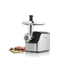 Gorenje | Meat Grinder | MG2202XE | Stainless Steel/Black | 2200 W | Number of speeds 1 | Throughput (kg/min) 2.2