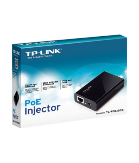 TP-LINK | PoE Injector 15.4W | TL-PoE150S | Ethernet LAN (RJ-45) ports 2x10/100/1000