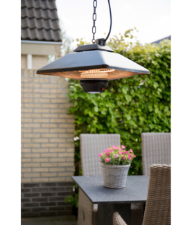 SUNRED | Heater | CE17SQ-B, Spica Bright Hanging | Infrared | 2000 W | Black | IP24